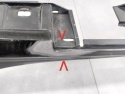 Listwa progowa lewa Audi A6 C7 S Line 4G0 LIFT 14- sedan kombi