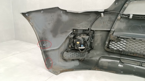 Zderzak przód przedni Mitsubishi ASX 10-12 / + halogeny + wiązka