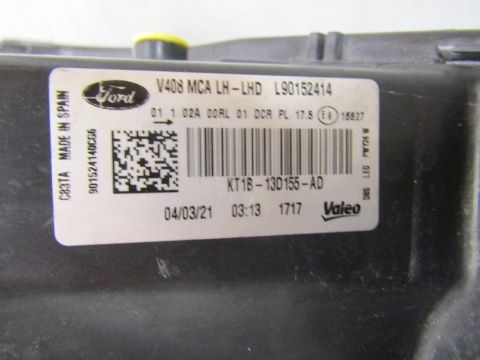 Lampa przód Ford Transit Tourneo Connect MK2 KSENON 17-21 LH LEWA KT1B 13D155AD