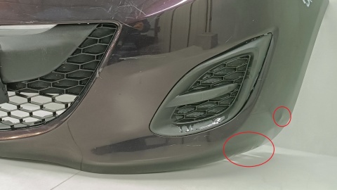 Zderzak przód przedni Mazda 2 II Lift 10-14