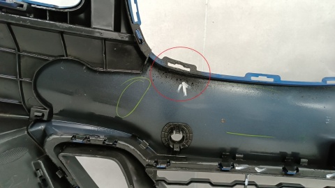 Zderzak przód przedni BMW 2 F45 F46 M-Pakiet 14-17 / + ślizg