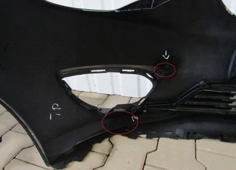 Zderzak przód przedni Opel Karl 15-19