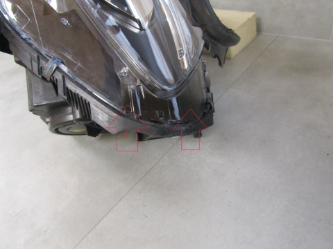 LAMPA PRZÓD MERCEDES B KLASA W246 KSENON SKRĘTNY ILS LH LEWA 11-14 A2468207761