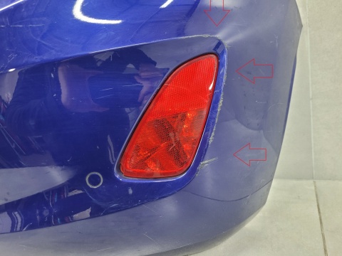 Zderzak tył tylny Ford Fiesta MK8 VIII 17-