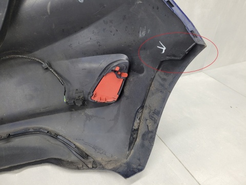 Zderzak tył tylny Ford Fiesta MK8 VIII 17-