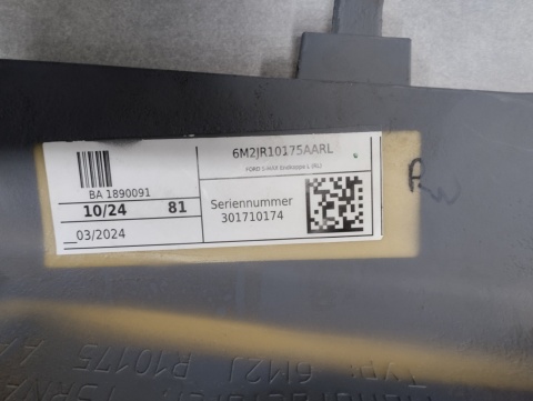 Listwa progowa błotnika lewa Ford S Max MK1 06-14 ST Titanium