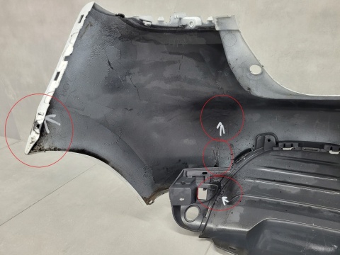 Zderzak tył tylny Renault Clio 4 IV HB Lift 16-