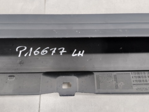 Listwa progowa lewa Mercedes CLA 2 II 118 19- AMG