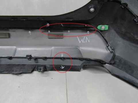 Zderzak tył tylny Toyota RAV4 V 18-