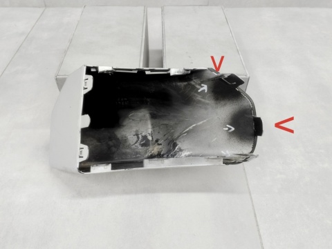 Listwa zderzaka przedniego przód prawa Toyota FJ Cruiser 07-14