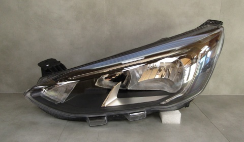 Lampa przód Ford Focus MK4 ZWYKŁA + LED CZARNA 18-21 LH LEWA JX7B-13W030