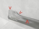 Listwa progowa prawa Audi A6 C8 4K0 S Line 18-
