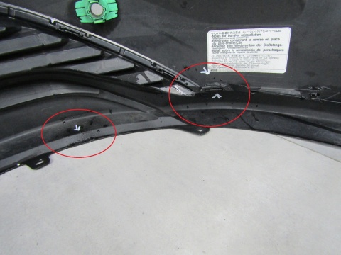 Zderzak przód przedni TOYOTA Highlander IV 19-22