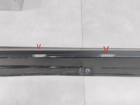 Listwa progowa lewa ID7 ID.7 23- nakładka VW 14A853855