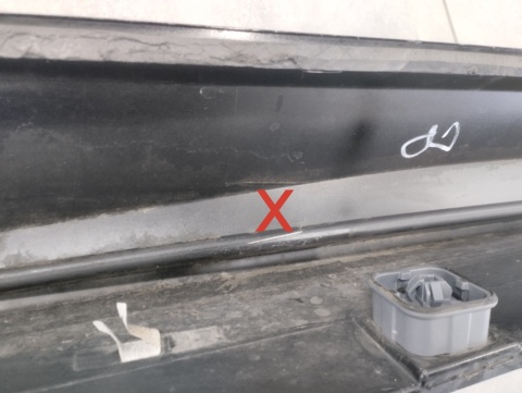Listwa progowa lewa ID7 ID.7 23- nakładka VW 14A853855