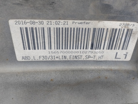 Listwa progowa lewa BMW 3 F30 F31 sedan kombi 11-18