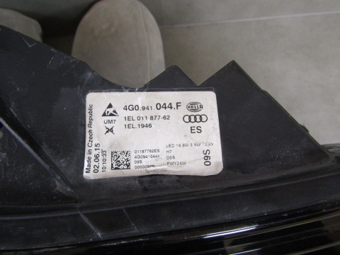 LAMPA PRZÓD AUDI A6 C7 LIFT KSENON NIESKRĘTNY 14-18 RH 4G0941044F