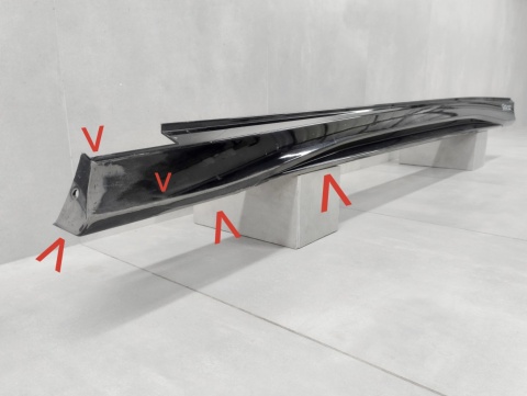 Listwa progowa lewa ID7 ID.7 23- nakładka VW 14A853855