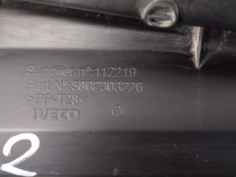 Spoiler dokładka Zderzaka przedni przód IVECO S WAY s-way 19-