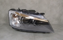 Lampa przód BMW X3 F25 KSENON NIESKRĘTNY 10-14 RH PRAWA