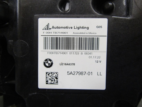 Lampa przód BMW X5 G05 X6 G06 FULL LED 18-23 LH LEWA 5A27987