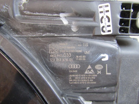 LAMPA PRZÓD AUDI A6 C8 LED 18- LH LEWA 4K0941033