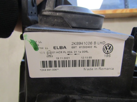 LAMPA PRZÓD VW CADDY 2K8 IV ZWYKŁA 20- RH PRAWA 2K8941C06