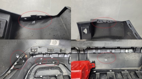 Zderzak tył tylny MG ZS Hybrid+ 24-