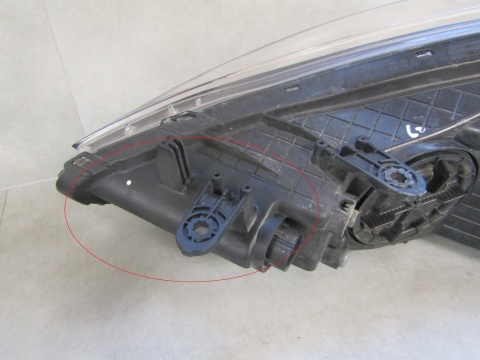 Lampa przód Hyundai I30 II ZWYKŁA SOCZEWKA 11-17 RH PRAWA 92102 A6020