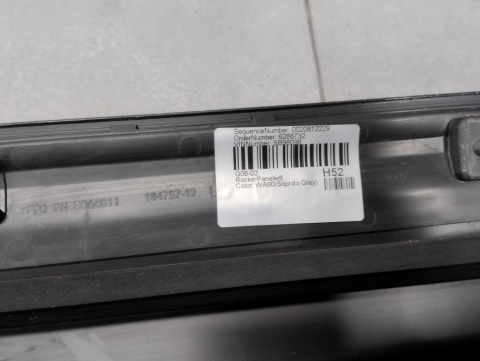 Listwa progowa lewa BMW IX3 i X3 G08 Led M Pakiet