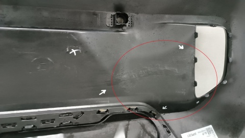 Zderzak tył tylny KIA Picanto III 3 drugi lift 23-