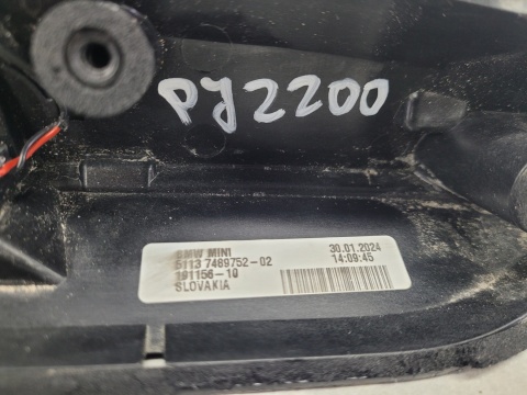 Listwa blenda klapy bagażnika tył tylna Mini Cooper F55 F56 F57 19-