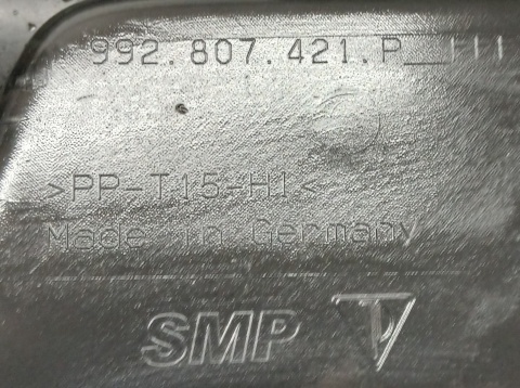 Zderzak tył tylny PORSCHE 911 992 ZDERZAK TYLNY TYŁ