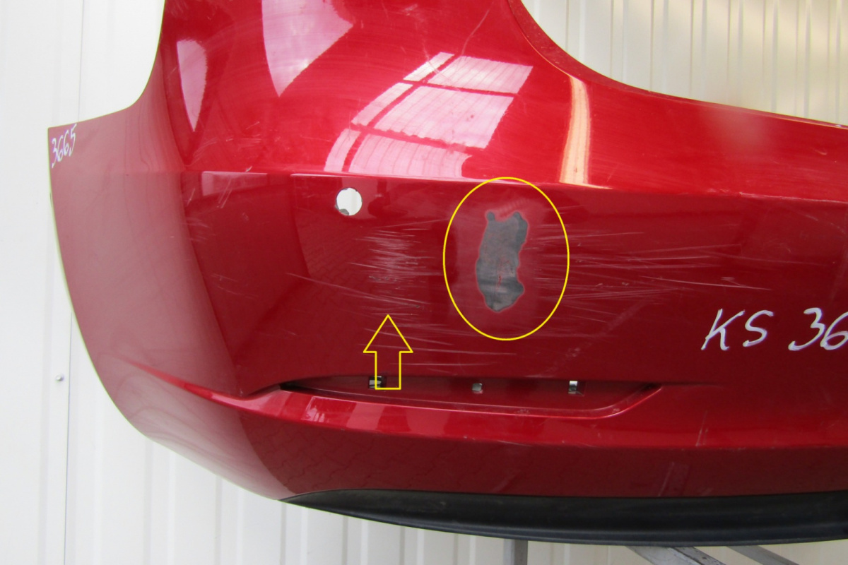 Zderzak tył tylny Tesla Model 3 III (+ Płyta)