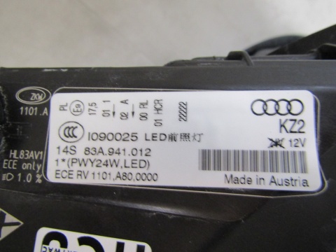 LAMPA PRZÓD AUDI Q3 83A LED RH PRAWA 18- 83A941012