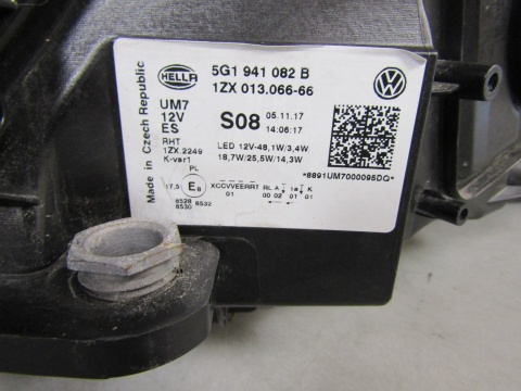 LAMPA PRZÓD VOLKSWAGEN GOLF 7 VII GTE LIFT FULL LED 16-20 RH 5G1941082B