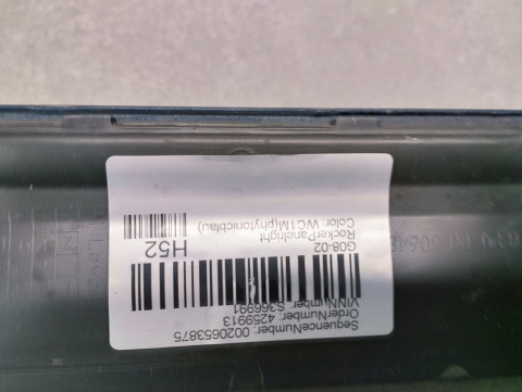Listwa progowa prawa BMW IX3 i X3 G08 M Pakiet + Led