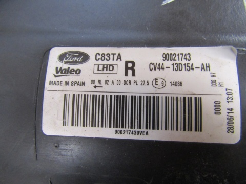 LAMPA PEZÓD FORD KUGA MK2 KSENON NIESKRĘTNY 13-16 RH PRAWA CV44-13D154-AH