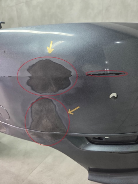 Zderzak tył tylny Porsche Carrera S 24-