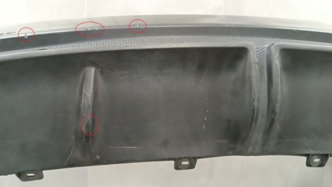 Zderzak tył tylny Porsche Panamera 2 II 971 Lift 20-23
