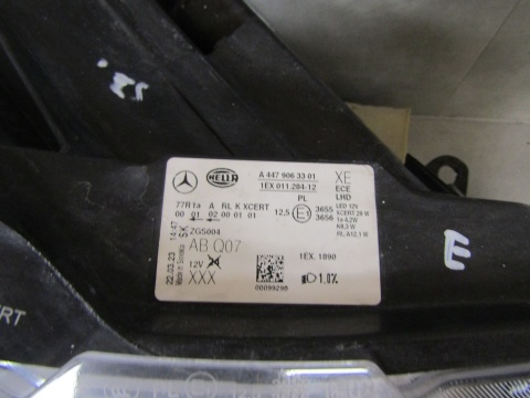LAMPA PRZÓD MERCEDES V KLASA W447 FULL LED ILS LIFT 19- RH A4479063301