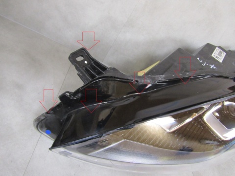 LAMPA PRZÓD FORD KUGA MK3 FULL LED LH LEWA 19-24 LV4B-13E017-AP