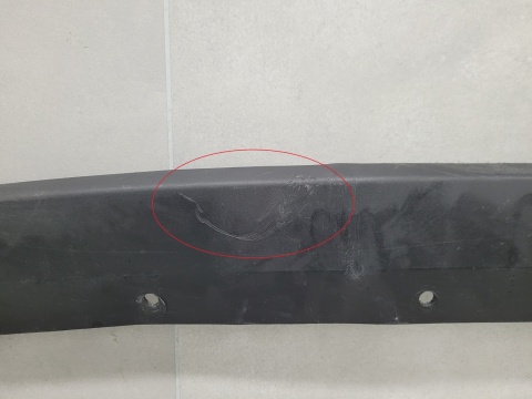 Listwa dokładka spoiler zderzaka przód przedniego Ford Mustang 6 VI