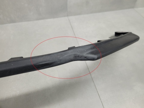 Listwa dokładka spoiler zderzaka przód przedniego Ford Mustang 6 VI