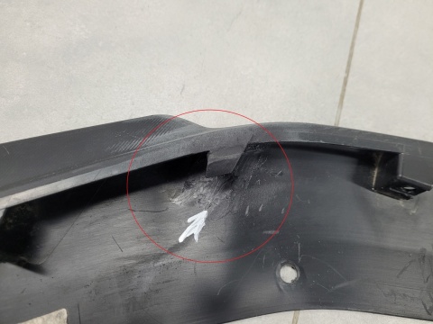Listwa dokładka spoiler zderzaka przód przedniego Ford Mustang 6 VI
