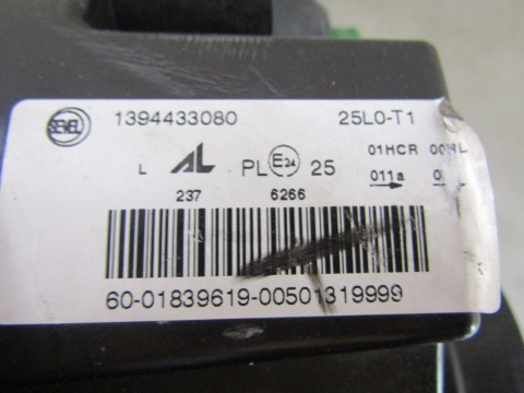 Lampa przód Fiat Ducato Boxer Jumper LIFT ZWYKŁA + LED 14- LH 139443344080