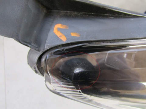 LAMPA PRZÓD CZARNA FORD FIESTA MK7 ZWYKŁA 08-12 RH PRAWA 8A61-13W029-AJ