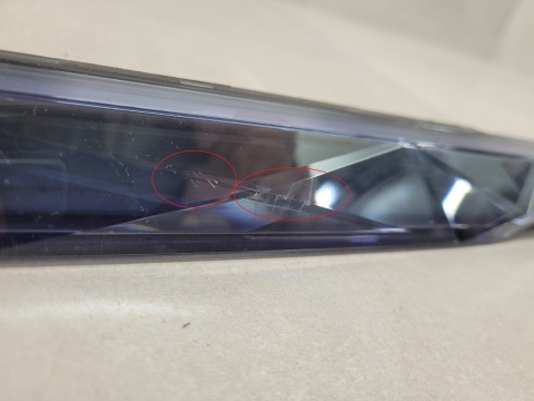 Panel klimatyzacji dekor ozdobny listwa konsoli BMW 7 G70 22-