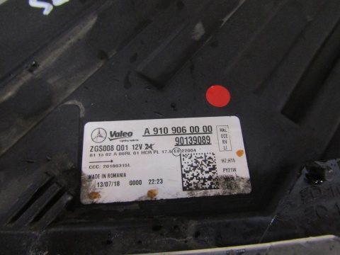LAMPA PRZÓD MERCEDES SPRINTER W910 W907 ZWYKŁA 18- LH A9109060000