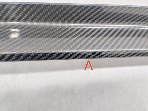 Listwa progowa lewa nakładka listwy Audi RS5 LIFT RS-5 8W6 Coupe 19- CARBON